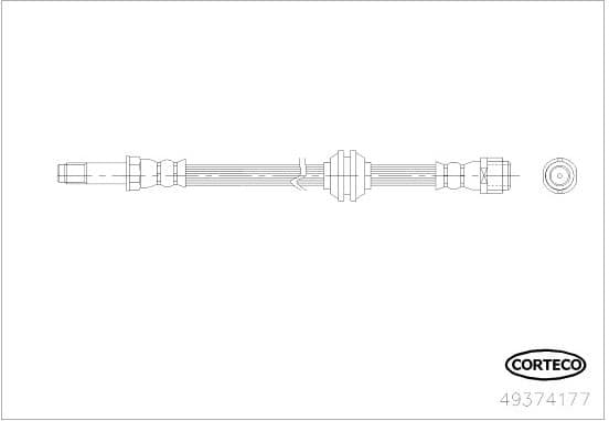 Brake Hose 49374177 - image 2