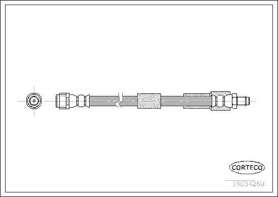 Brake Hose 19034260 - image 3
