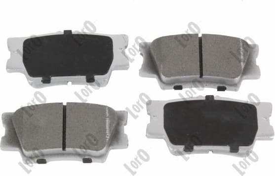 Brake Pad Set, disc brake LORO 231-02-039