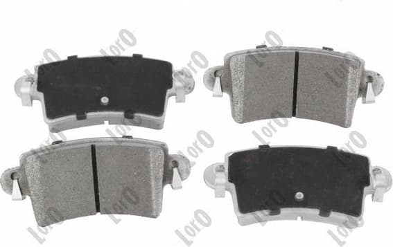 Brake Pad Set, disc brake LORO 231-02-042