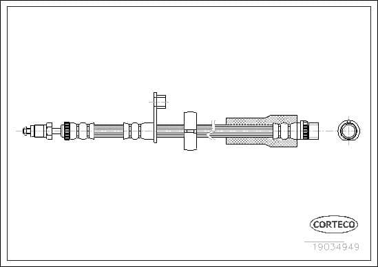 Brake Hose 19034949 - image 2