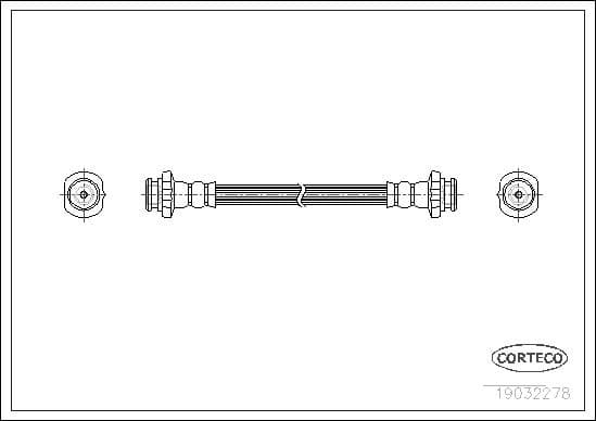 Brake Hose 19032278 - image 3