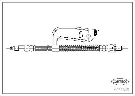 Brake Hose 19032885 - image 2