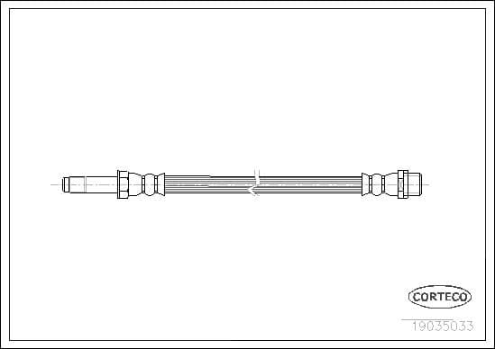 Brake Hose 19035033 - image 3