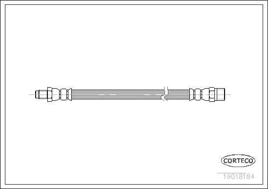 Brake Hose 19018184 - image 3