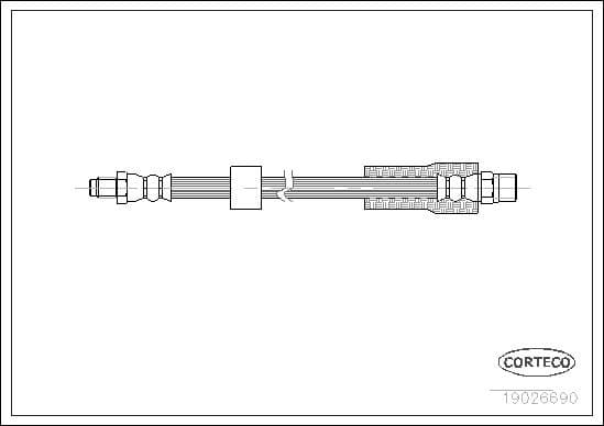 Brake Hose 19026690 - image 3