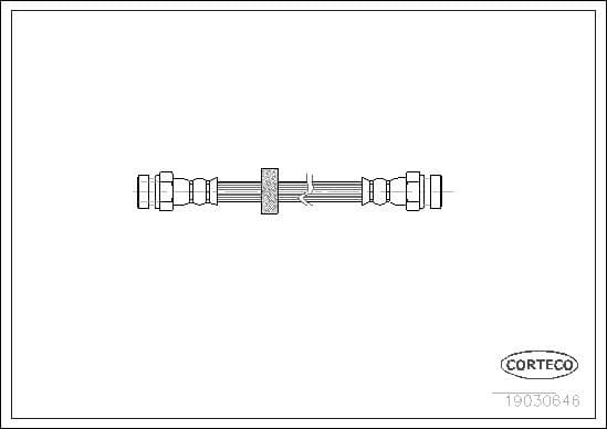 Brake Hose 19030646 - image 3