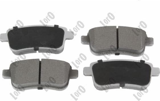 Brake Pad Set, disc brake LORO 231-02-077