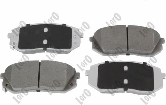 Brake Pad Set, disc brake LORO 231-01-048