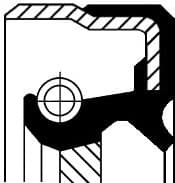 Seal gear box rear 010 35029B - image 3