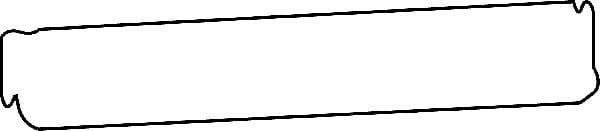 Gasket, cylinder head cover 440085P - image 2