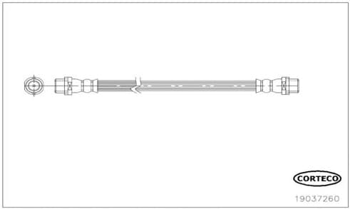 Brake Hose 19037260
