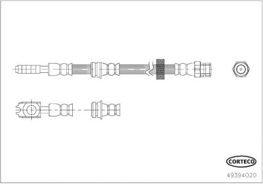 Brake Hose 49394020 - image 2