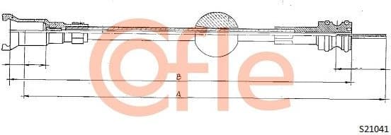 Speedometer Cable 92.S21041