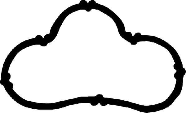 Gasket, intake manifold 026466H - image 2