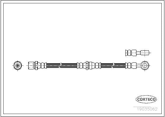 Brake Hose 19035062 - image 2