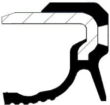 Seal crankshaft rear 49381130 - image 2