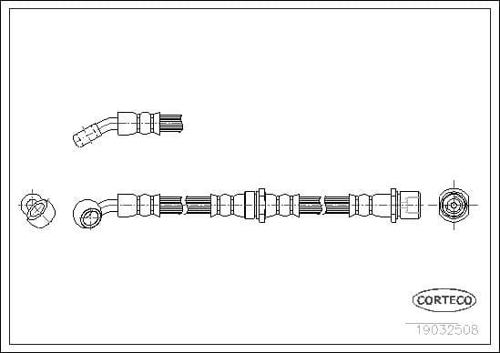 Brake Hose 19032508 - image 3