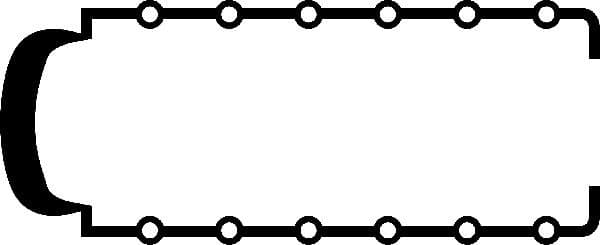 Gasket, oil sump 023986P - image 2