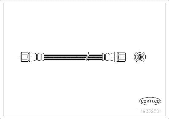 Brake Hose 19032501 - image 3