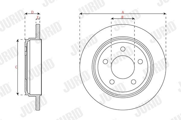 Brake Disc COAT+ 563567JC - image 3