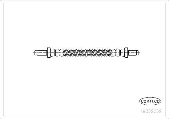 Brake Hose 19032269 - image 2
