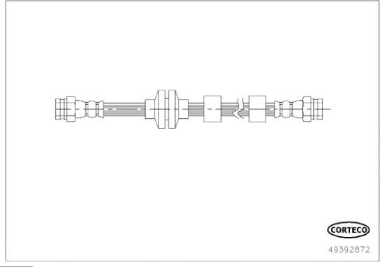 Brake Hose 49392872 - image 2