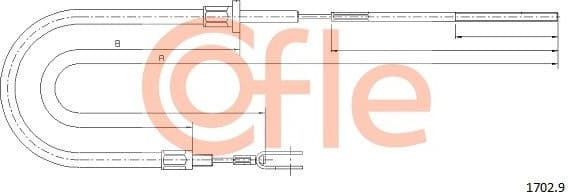 Cable Pull, clutch control 92.1702.9