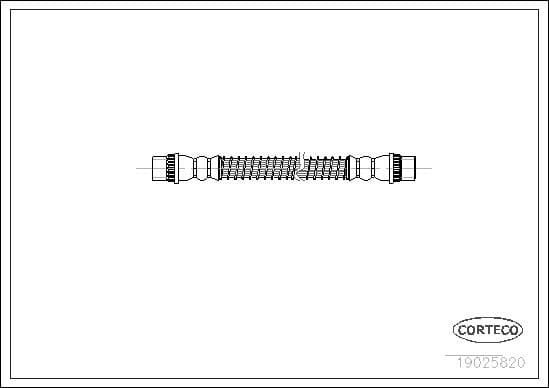 Brake Hose 19025820 - image 2