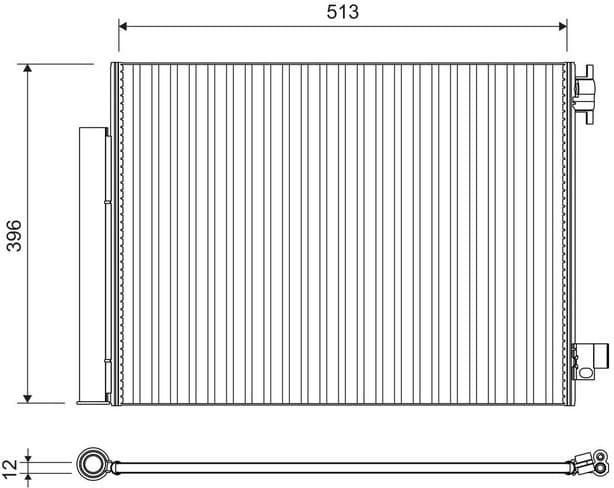 Condenser, air conditioning 814373