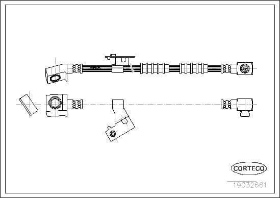 Brake Hose 19032661 - image 2