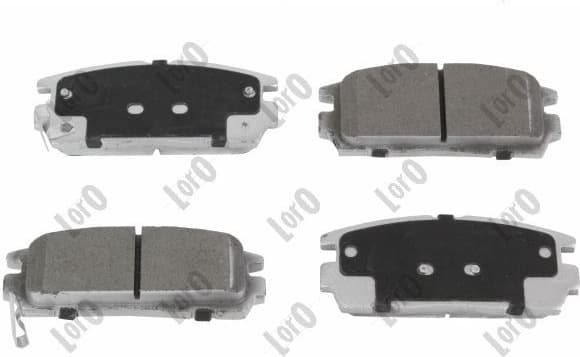 Brake Pad Set, disc brake LORO 231-02-076