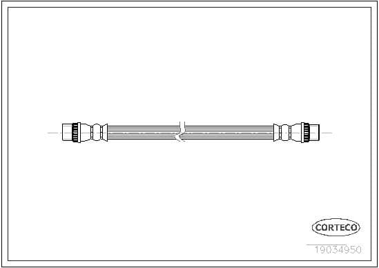 Brake Hose 19034950 - image 2
