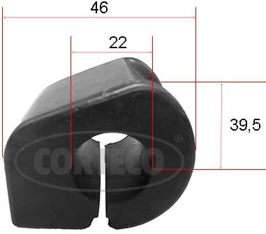 Mounting, stabiliser bar 49371815 - image 2