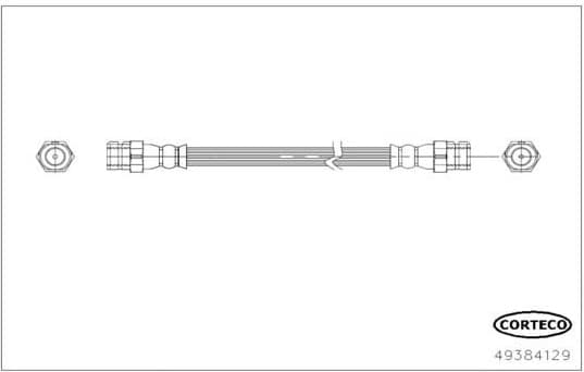 Brake Hose 49384129 - image 2