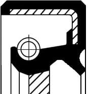 Seal crankshaft rear 190 16488B - image 3