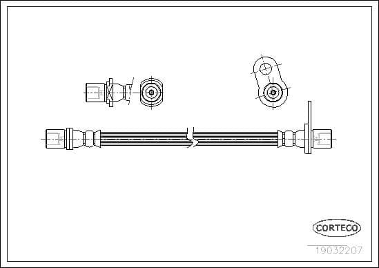 Brake Hose 19032207 - image 3