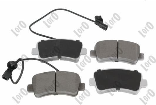 Brake Pad Set, disc brake LORO 231-02-024