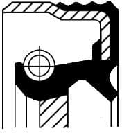 Shaft Seal, crankshaft 12013480B