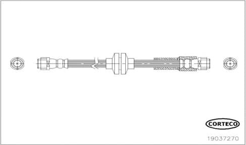 Brake Hose 19037270 - image 3