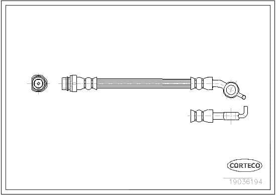 Brake Hose 19036194 - image 2