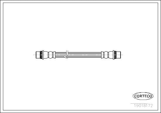 Brake Hose 19018172 - image 2