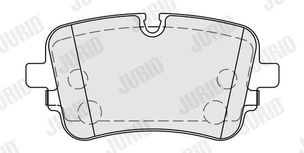 Brake Pad Set, disc brake 574104J - image 2