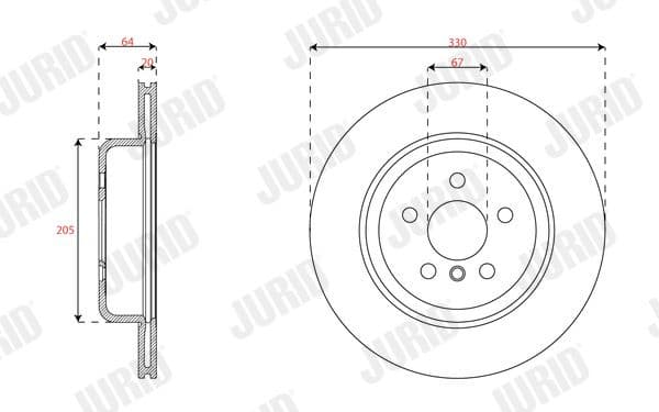 Brake Disc COAT+ 563686JC-1 - image 2