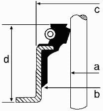 Seal Ring, valve stem 19019973 - image 2