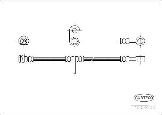 Brake Hose 19032230 - image 2