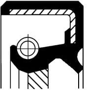 Shaft Seal, differential 19034987B - image 2