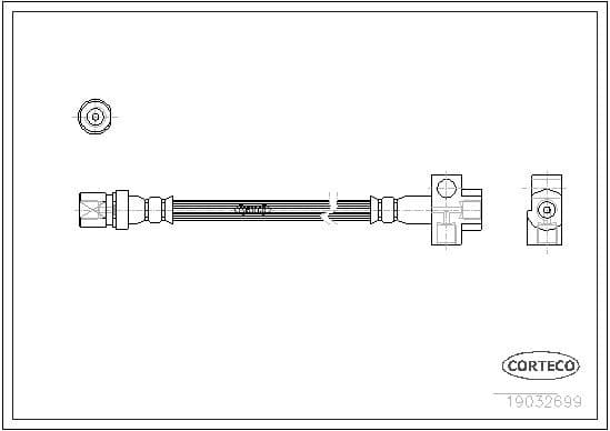 Brake Hose 19032699 - image 2