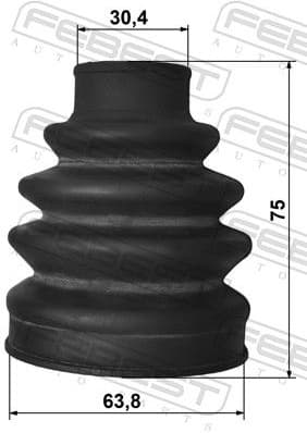 Bellow, drive shaft 1617-204 - image 2
