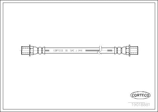 Brake Hose 19018881 - image 5